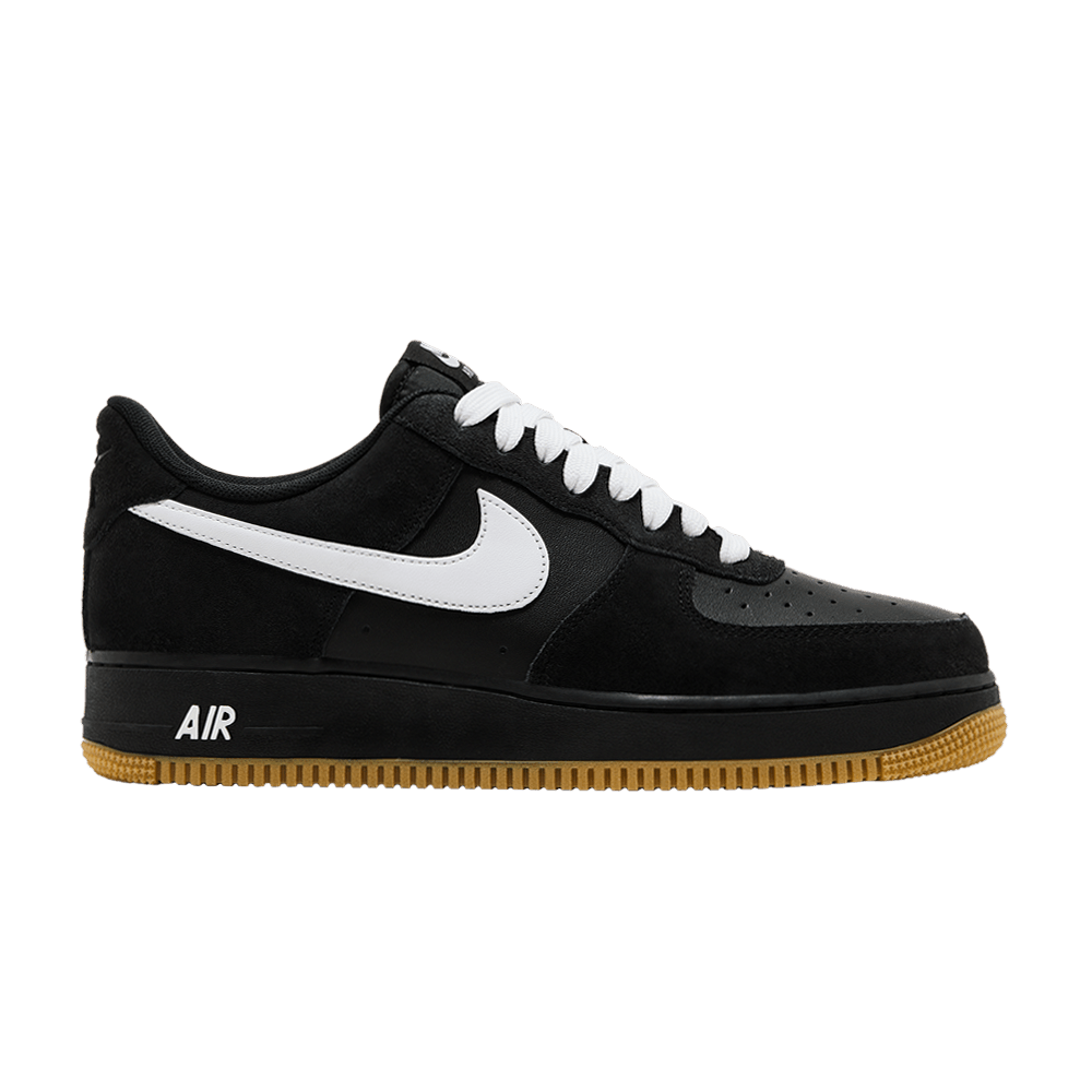 Nike Air Force 1 Low '07 LV8 Noir Gomme Marron Clair Blanc