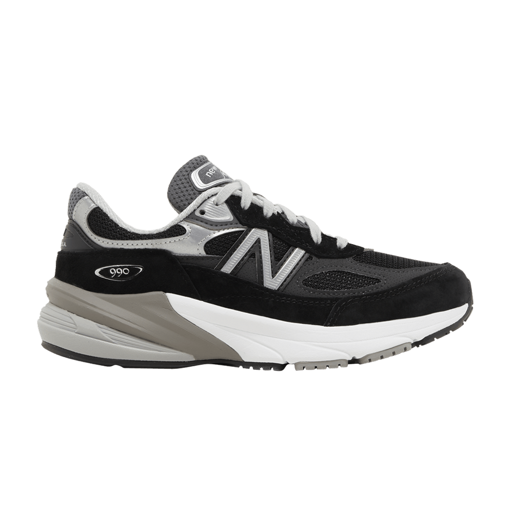 New Balance 990v6 MiUSA Noir Gris Blanc (Femme)