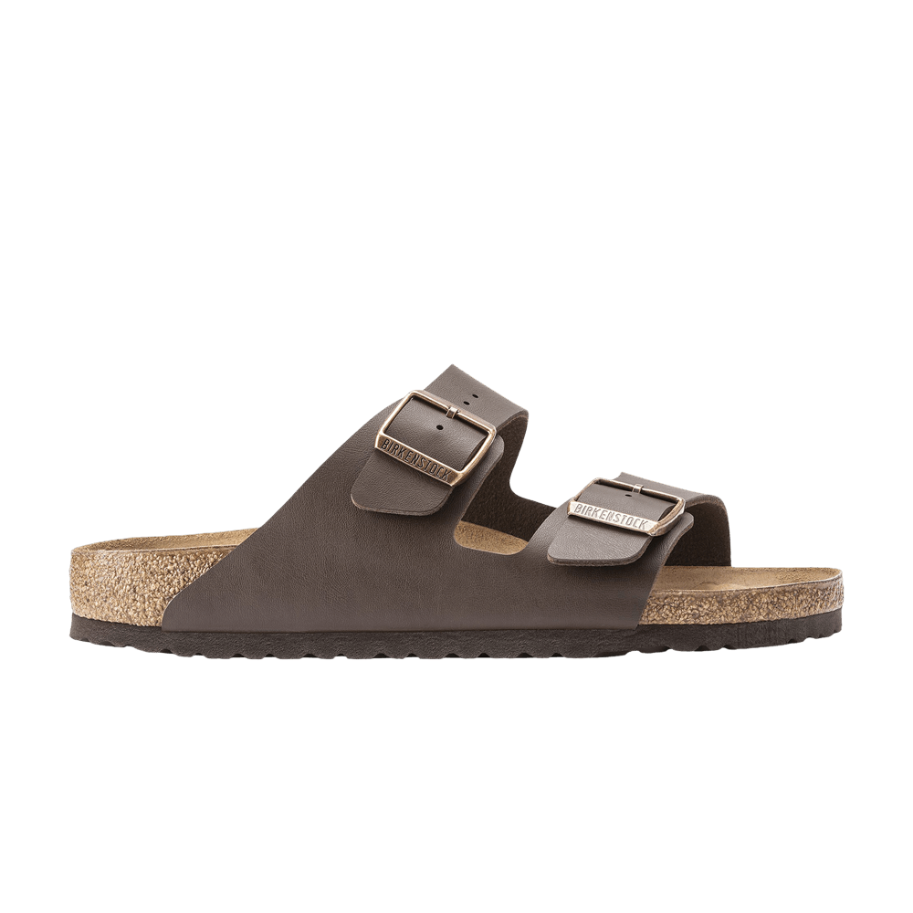Birkenstock Arizona Birko-Flor Marron Foncé (Femme)