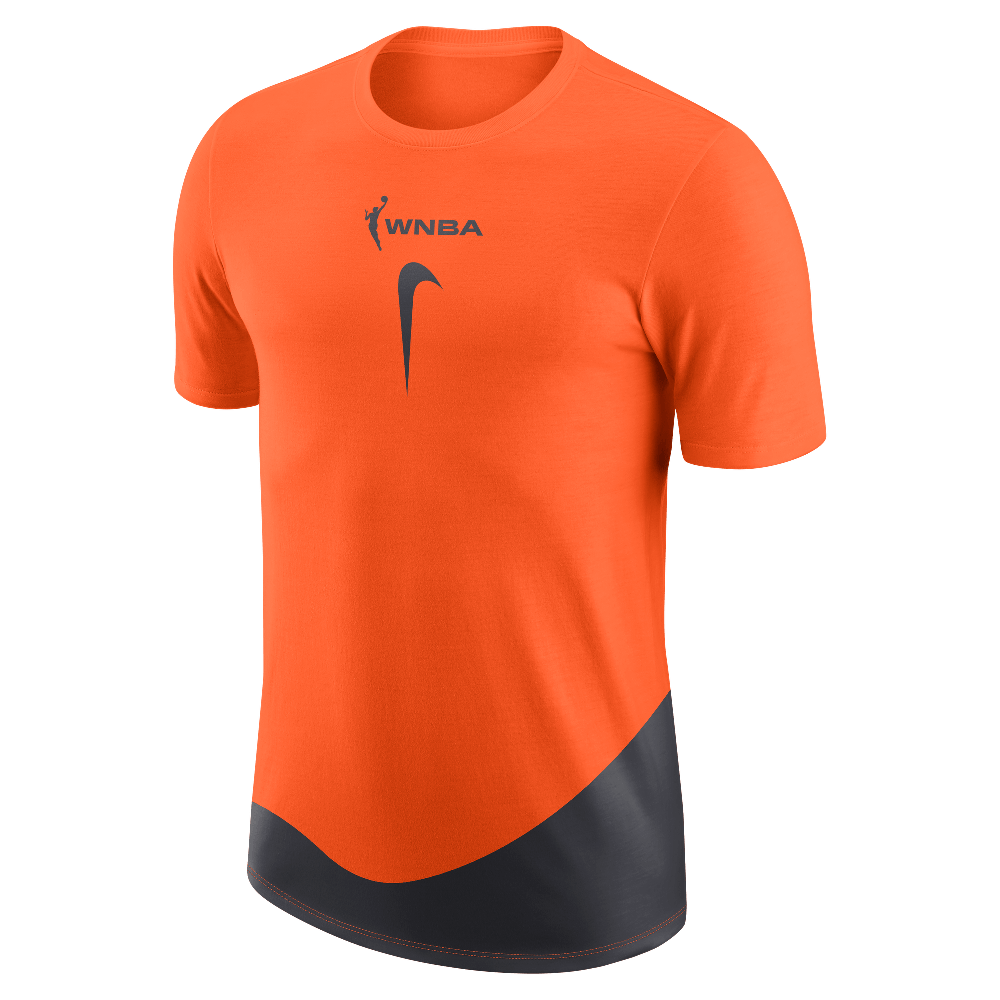 T-shirt à col rond Nike WNBA Team 13 pour femme orange brillant