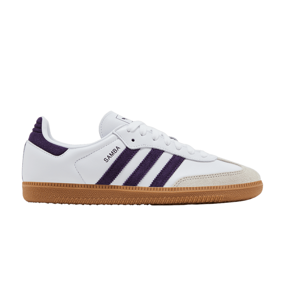 adidas Samba OG White Alumina Aurora Plum (Women's)