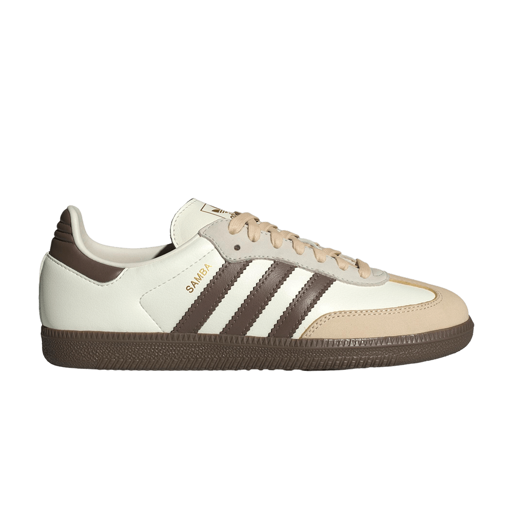 adidas Samba OG Off White Earth Strata Gum (Femme)
