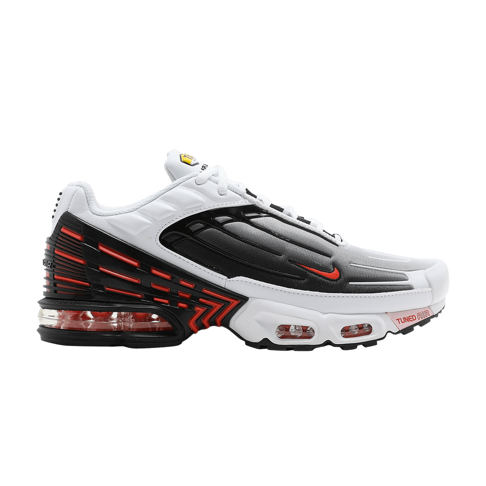 Nike Air Max Plus 3 Blanc Noir Orange Équipe