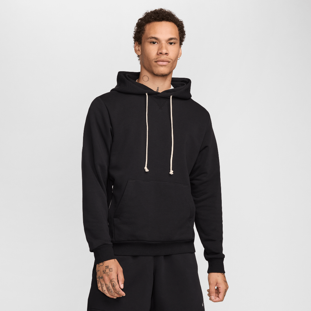 Hoddie de basketball à capuchon Nike Standard Issue Dri-FIT pour homme - Noir/Ivoire pâle