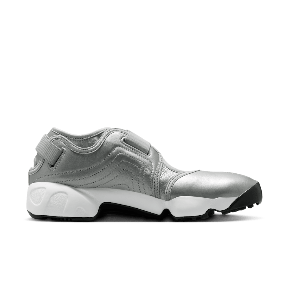 Nike Air Rift Leather Metallic Silver Sail (Women's)
