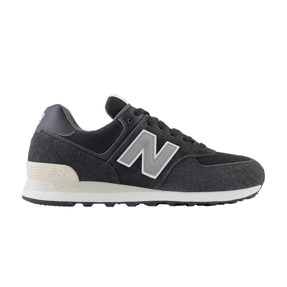 New Balance 574 Black Black Grey