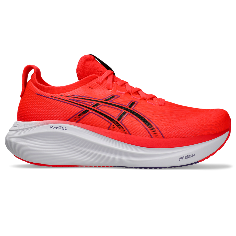 ASICS Gel-Nimbus 27 Rouge Vif Noir