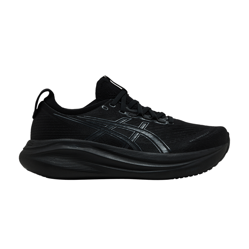 ASICS Gel-Nimbus 27 Noir Gris graphite (Femme)