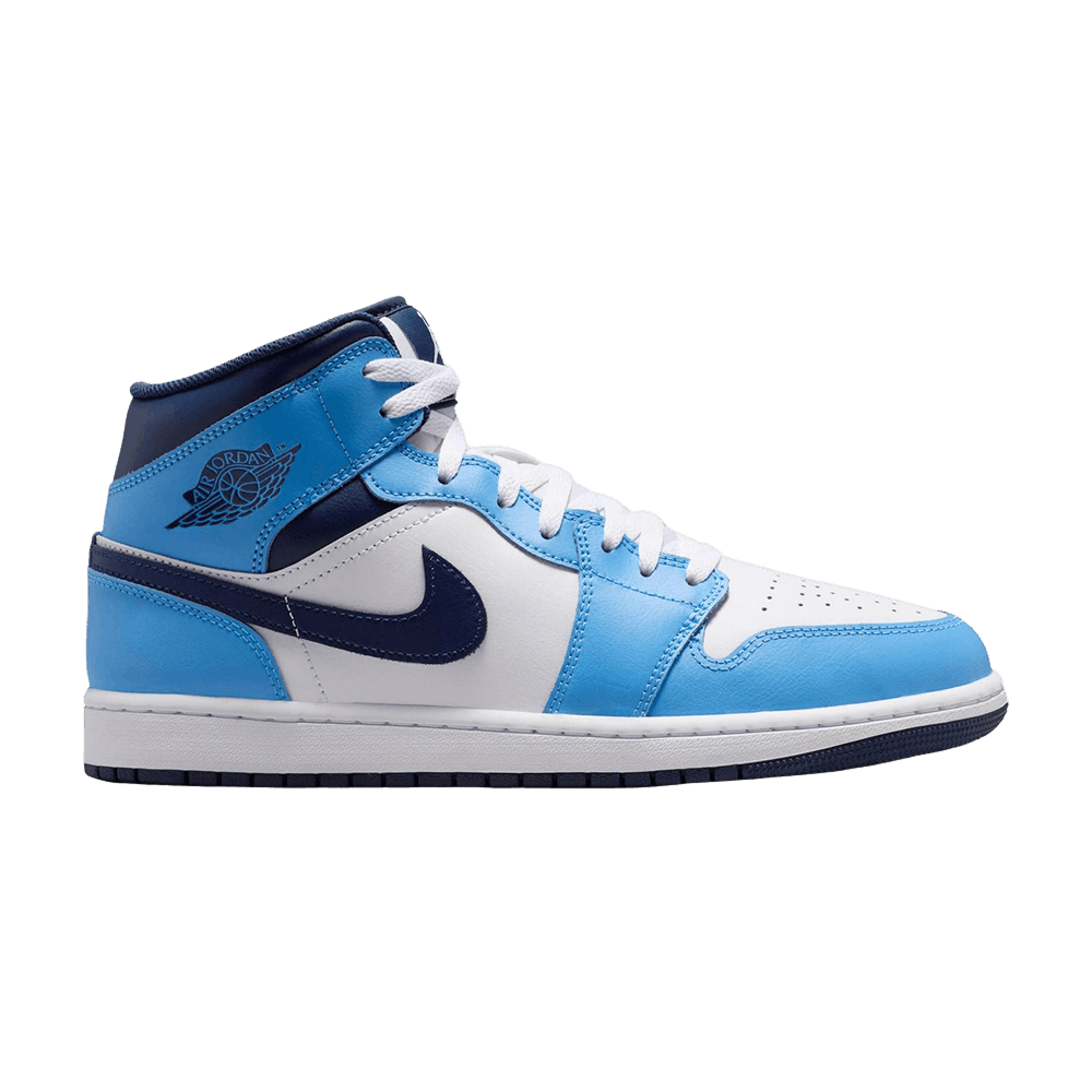 Jordan 1 Mid University Blue Midnight Navy