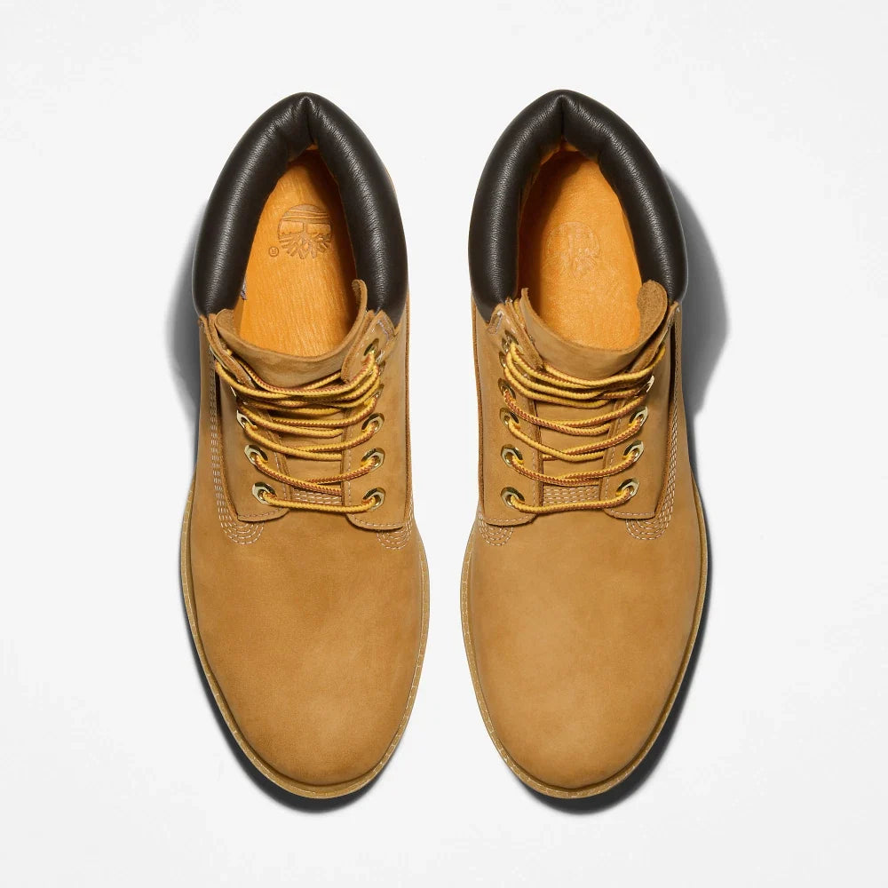 TIMBERLAND PREMIUM 6 INCH LACE UP BOOT BEIGE